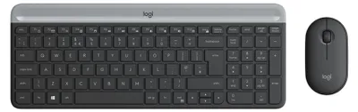 Immagine prodotto di Logitech Mk470 Kit Mouse E Tastiera Wireless Wifi Layout Italiano Nero