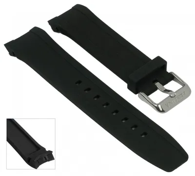Produktbild von Festina Uhrenarmband 22mm Kautschuk schwarz für alle F6841