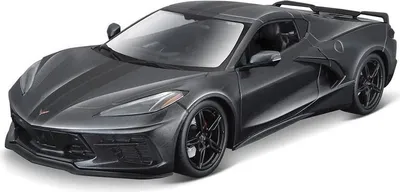 Produktbild von Maisto Chevrolet Corvette Stingray 2020 1:18 grau