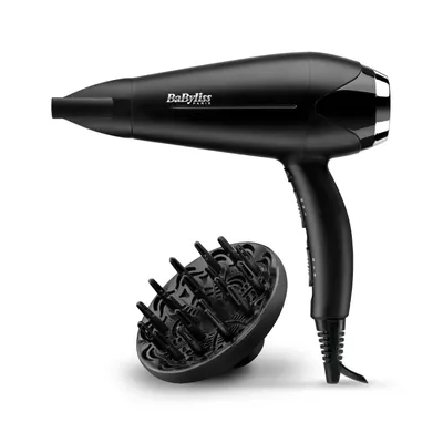 Obrázok produktu pre BaByliss D572DE, Čierna, Jednofarebné, Pútko na zavesenie, 1,95 m, 2200 W, 1 kusov