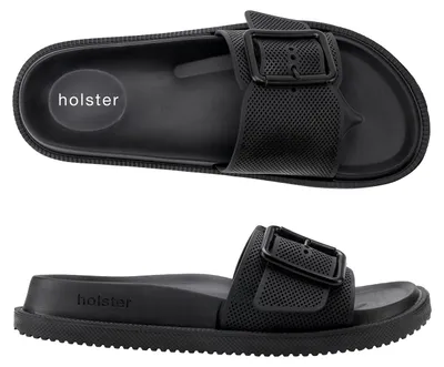 Produktbild von HOLSTER Holster Laze Vegane Komfort-Pantoletten für Damen SCHWARZ 45