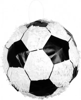 Obrázok produktu pre Piňata Futbalová lopta -28x28x28 cm - rozbitná