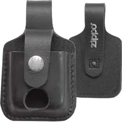 Zdjęcie produktu dla Etui na zapalniczkę Zippo skórzane szlufka czerń 60001221