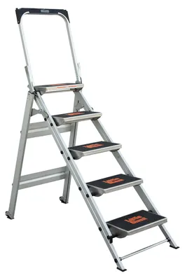 Produktbild von Little Giant mit Sicherheitsbügel - Stufenanzahl: 5, Standhöhe: 112 cm