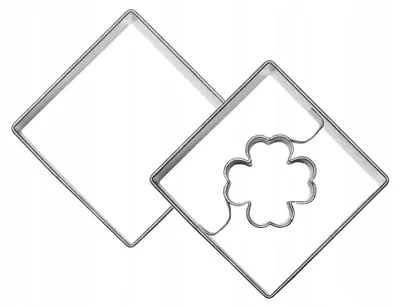 Produktbild von EkoForemki Ausstecher Quadrate Kekse Gebäck Formen