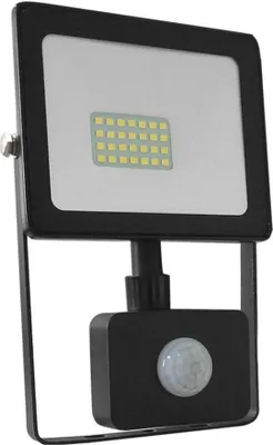 Obrázek produktu pro ACA Lighting černý SENSOR LED SMD reflektor IP66 20W 4000K 1700Lm 230V Ra80 Q2040S