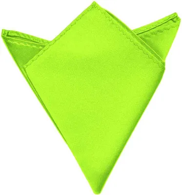 Produktbild von Oblique Unique Einstecktuch Kavalierstuch Stecktuch Business Hochzeit - neon grün