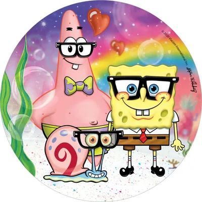 Produktbild von Dekora- Kuchendekoration für Kindergeburtstage auf Platte aus Oblatenpapier, SpongeBob, 20