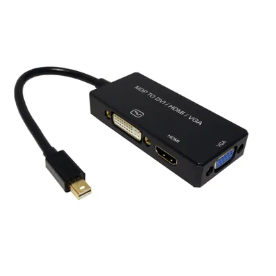 Obrázek produktu pro VALUE 12993154, 0,1 m, Mini DisplayPort, DisplayPort + DVI + HDMI, Samec, Samice, Přímý