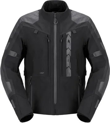 Immagine prodotto di Giacca da moto in tessuto impermeabile Spidi Frontier Pro H2OUT, nera, taglia XL
