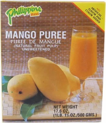 Produktbild von [ 500g ] Philippine Brand Mango Püree / Mango - Fruchtmark ungesüßt MANGO PUREE