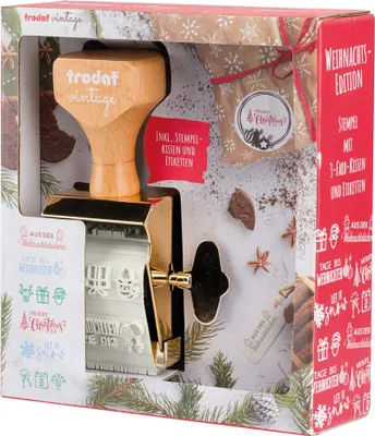 Produktbild von trodat Kreativstempel-Set VINTAGE "Weihnachts-Edition"