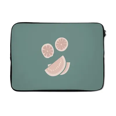 Produktbild von MuchoWow® Laptop Hülle 13 Zoll Sommer - Obst - Abstrakt Laptoptasche - Laptophülle - Sleeve - Rundumschutz