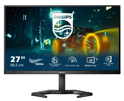 Produktbild von Philips Momentum 3000 27M1N3200ZA/00 LCD-Monitor, Flat, 68,5 cm (27"), 1.920 x 1.080 Pixel, FHD, 4 ms, IPS, höhenverstellb.,DisplayPort, HDMI, schwarz