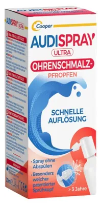 Produktbild von AUDISPRAY ultra Ohrenspray 20ml PZN 15251630