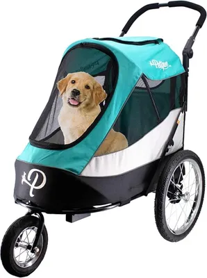 Produktbild von Petique Hundebuggy Trailblazer Aquablau