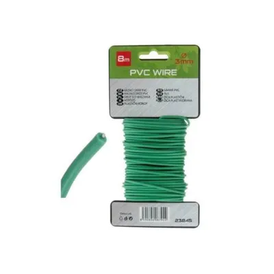 Zdjęcie produktu dla Drut wiązałkowy, 3 mm x 8 m, powlekany tworzywem sztucznym