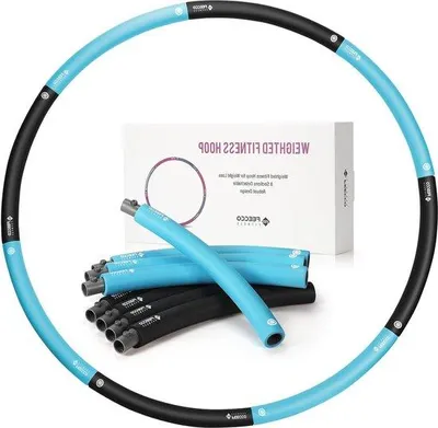 Productafbeelding van Fitness trainingsring met gewichtsverliesfunctie, 8-delig, afneembaar, versterkt
