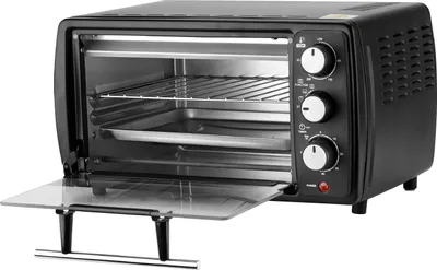 Image de Steinborg Mini four 13 litres | Four à pizza | 60°-250°C | Minuterie | Plaque à miettes | Mini-four | Four | Petit four | 1200 Watt |