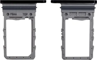 Image de Support pour cartes SIM pour Samsung Galaxy Z Flip3 (GH98-46768A), noir