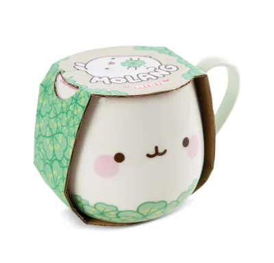 Produktbild von NICI - Molang - Tasse MOLANG mit Kleeblatt 400ml in Banderole