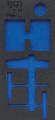Obrázok produktu pre BGS technic Tool Tray 1/3, 80 mm, 80 g