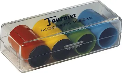 Produktbild von Fournier- PARCHIS Zubehör (4 Spieler) (F06513) FOURNIER