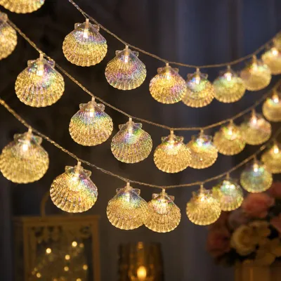 LED-Lichterkette, 1,5 m Kabel, 10 m Länge, warmweiß, batteriebetrieben