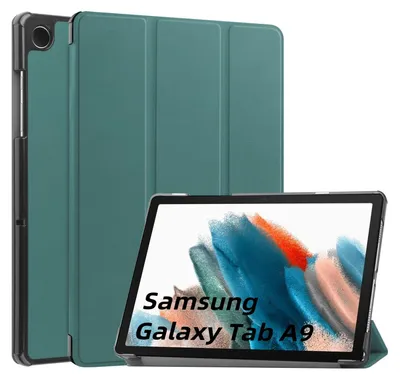Produktbild von Für Samsung Galaxy Tab A9 3folt Wake UP Smart Cover Tablet Tasche Hülle Case Neu