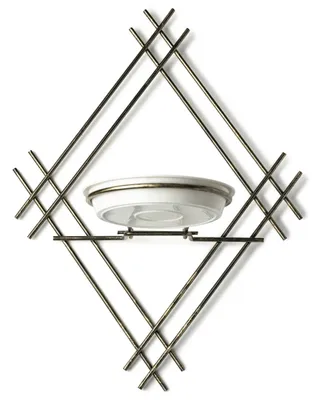 Produktbild von Dąstal | Wandblumenampel LOFT - 41 cm - Gold - Stilvoller Minimalismus - Robuste Metallkonstruktion