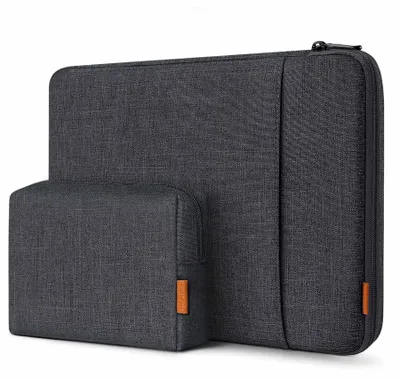 Obrázok produktu pre inateck LB01006-13_BLACK GRAY inateck Laptoptasche 13.3" Zubehörta. LB01006/S1 schwarzgrau