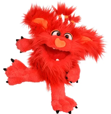 Produktbild von Living Puppets Handpuppe Schnute W848 Monster to go