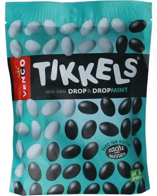 Productafbeelding van Venco Droptoppers Zacht Zoet (225 gr)
