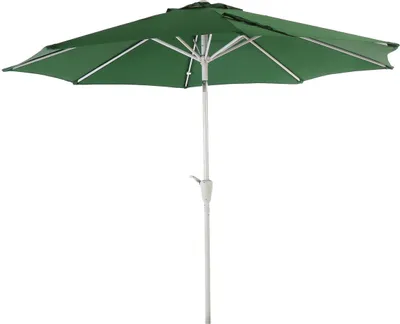 Obrázok produktu pre Slnečník N18 Ø 2,7 m sklopná polyester/hliník - zelená