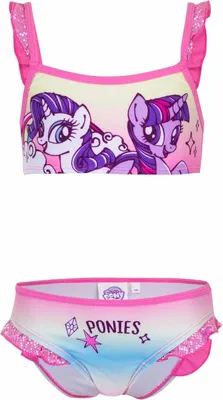 Produktbild von My Little Pony Bikini für Mädchen Perfekte Schwimmkleidung für Sommertage Pink 3 Jahre
