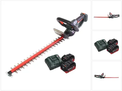 Immagine prodotto di Tagliasiepi a batteria Metabo HS 18 LTX 45 18 V 43 cm + 2x batteria 5,5 Ah + caricatore