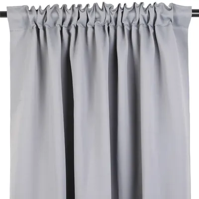 Produktbild von HOMLA HEMSA Verdunkelungsvorhang grau 140x250 cm