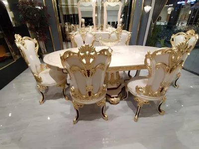 Produktbild von Esstisch Holztisch Tisch Gruppe Esszimmer Wohnzimmer Garnitur Holz Design Tische