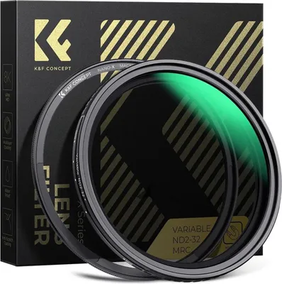 Zdjęcie produktu dla KF Concept Filtr ND 82mm Zmienny magnetyczny filtr szary ND2-32 Neutralny filtr szary