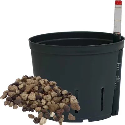 Produktbild von Set 3 teilig Kulturtopf Wasserstandsanzeiger LT-Substrat Ø 15 cm H 12 cm