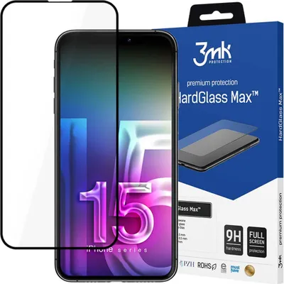 Obrázek produktu pro 3mk HardGlass Max ochrana displeje z tvrzeného skla pro Apple