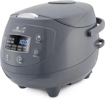 Immagine prodotto di Cuociriso - Mini cuociriso - Multicooker - Vaporiera - Pentola a cottura lenta - Per 1-3 persone