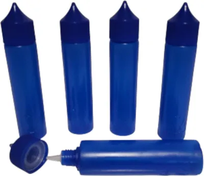 Produktbild von Chubby Gorilla LDPE 60 Milliliter Flaschen 5 Stück Blau