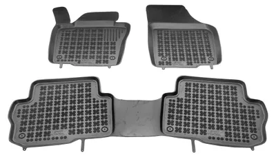 Produktbild von MTM Gummimatten für Seat Alhambra II 5 Sitze 09.2010-03.2022 Passform, Fussmatten mit hohem Rand 5 cm, cod. 3D 5664