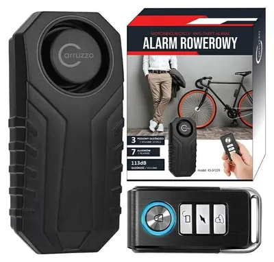 Obrázek produktu pro GOTEL Bezpečnostní alarm na kolo a motocykl s dálkovým ovládáním (113 dB)