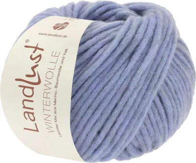 Produktbild von Lana Grossa - Landlust Winterwolle 0034 veilchenblau meliert