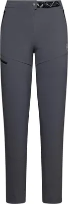 Damenhose "West Crest Pants" von La Sportiva in Grau; geeignet für Freizeit und Outdoor-Aktivitäten.