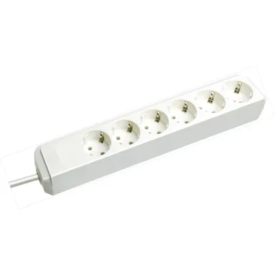 Image de Brennenstuhl Steckdosenleiste ECO-Line 6x 1.5m weiß