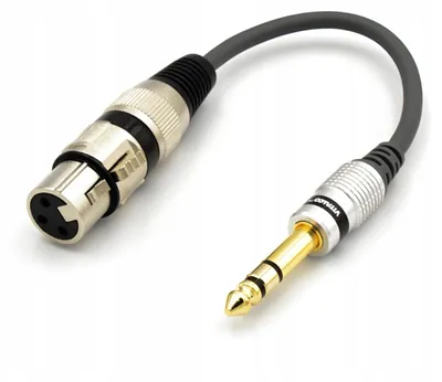 Produktbild von VITALCO 11087 Adapter XLR Buchse auf Klinke 6,3 mm Stereo