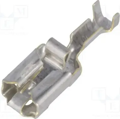 Obrázok produktu pre Konektor: plochý; 6,3 mm; 0,8 mm; samica; 0,5 ÷ 1,5 mm²; priamy; 160773-6. Neizolované konektory